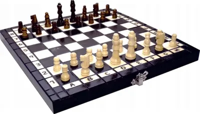 Produktbild von Klassisches Schachspiel Aus Holz 31Cm 2847