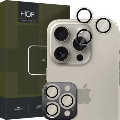 Produktbild von Hofi Camring Pro+ Kameraschutzhülle für iPhone 16 Pro / 16 Pro Max, Schwarz
