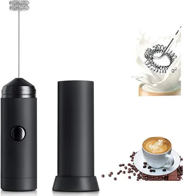 Produktbild von Automatischer elektrischer Handmilchaufschäumer Perfekt für Kaffee Latte Cappuccino