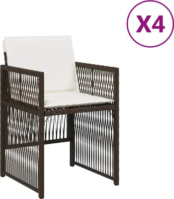 Zdjęcie produktu dla VidaXL 364969, Żywica, Stal, Kremowy, Biały, 110 kg, 505 mm, 540 mm, 790 mm