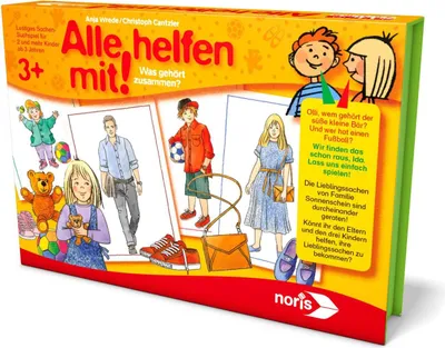Immagine prodotto di Noris 606011690, Gioco di ricerca oggetti "Alle Helfen"