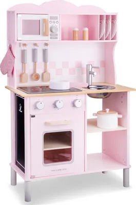 Produktbild von New Classic Toys Kinderkeuken - modern - inclusief elektrische kookplaat - roze