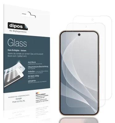 Immagine prodotto di 2x Pellicola Protettiva per Google Pixel 11 Pro XL Protezione opaco Vetro Flessibile 9H dipos