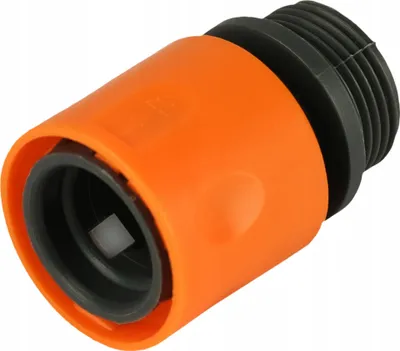 Image de Raccord de robinet Smith Premium, filetage extérieur en plastique 3/4 pouce | Raccord de tuyau robuste pour tuyau d'arrosage | Raccord universel pour tuyau, adaptateur de robinet, accessoires d'arrosage de jardin