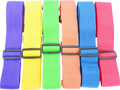 Image de Megaform rubans de jeu réglables 6 pièces vert sport enfants