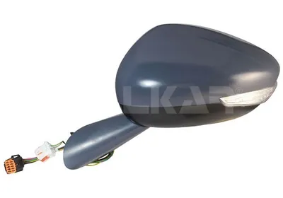 Produktbild von ALKAR 6149875 Außenspiegel Seitenspiegel Links für CITROËN C4 Grand Picasso II Beheizt mit Memory Konvex Grundiert Elektrisch