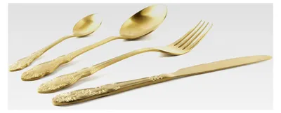Produktbild von Besteckset Baroque Gold, 4-teilig