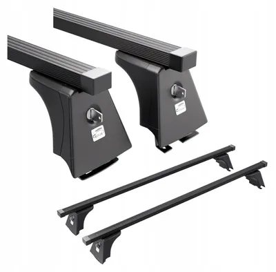 Image de Porte-bagages de toit pour Toyota Avensis Mk III, modèle break, années 2009-2019