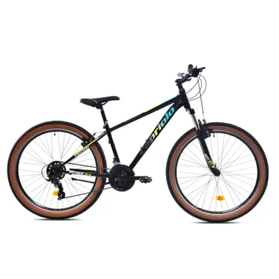 Obrázok produktu pre HORSKÝ BICYKEL CAPRIOLO MTB OXYGEN 27.5"/21HT 15" V-BRAKE black
