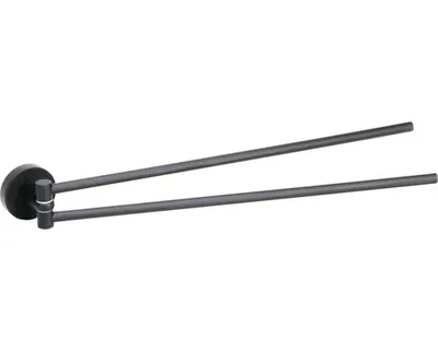 Image de Porte-serviettes Bemeta, noir mat 104204190