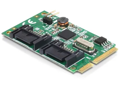 Produktbild von MiniPCIe I/O PCIe 2xSATA 6Gb/s