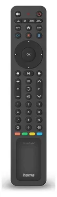Produktbild von Hama 00221057, AV-Receiver, DVD/Blu-ray, TV, IR Wireless, Drucktasten, Schwarz