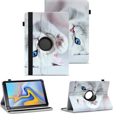Produktbild von Schutzhülle für T-Mobile REVVL Tab 5G Tablet Hülle Tasche Case 360 Grad DrehbarFarben:Motiv 10