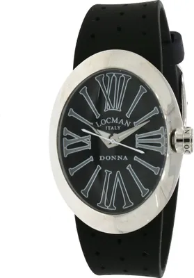 Produktbild von 041000BKGYAGSIK Italy Damenuhr Donna schwarz Ref. 0410 Locman
