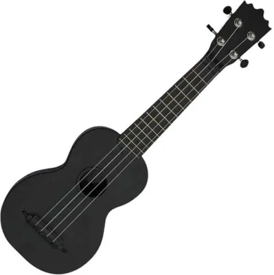 Productafbeelding van Pasadena WU-21X, zwarte sopraan-ukelele