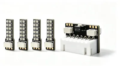 Produktbild von HGLRC RS Racing LED Set für FPV Drohnen