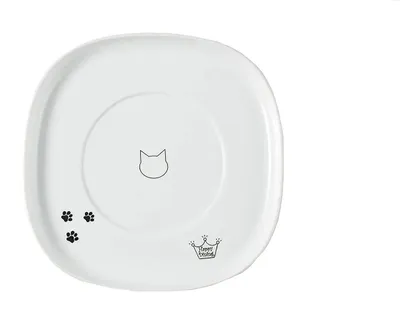Image de Necoichi food tray - plat pour aliments ou bol à boire - plat en céramique