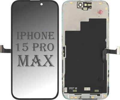 Produktbild von Original Pulled XDR OLED Display Touchscreen Bildschirm Schwarz für iPhone 15 Pro Max & Werkzeug