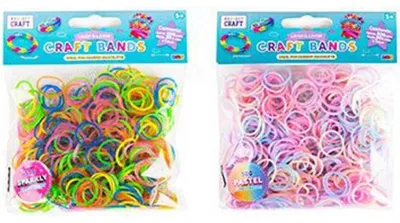Productafbeelding van Merkloze elastische bandjes in een zak, 500 stuks