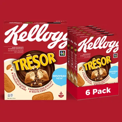 Produktbild von Tresor Caramelised Biscuit & White Choc - 6x 375g
