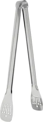 Immagine prodotto di Pinza da portata 34 cm in acciaio inox per insalata, buffet e cucina - argento