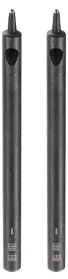 Produktbild von 2 Stück Lochstanzer 1mm Kohlenstoffstahl Rund Hohlstanzwerkzeug für Leder DIY