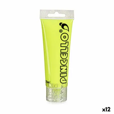 Zdjęcie produktu dla Farba akrylowa 75 ml żółta (12 sztuk)