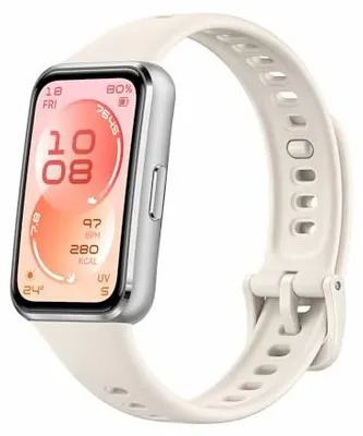 Produktbild von HUAWEI Band 11 Smartwatch, Fitness Tracker mit 1,62" AMOLED-Display, 1500 Nits, Herzfrequenz- & Schlaftracking, SpO2, Bis zu 14 Tage Akku, Bluetooth, Android & iOS, Legierungsgehäuse, Weiß