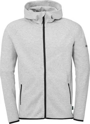 Produktbild von uhlsport Kapuzenjacke ID Children 1005286_02 dark grau melange 152