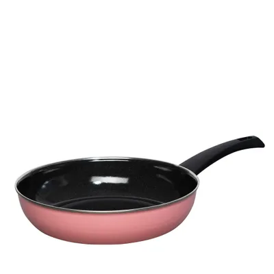 Obrázek produktu pro Smaltovaná pánev Riess 28 cm růžová