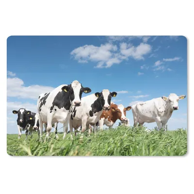 Produktbild von MuchoWow® Mauspad Mousepad Kühe - Landleben - Weide - Natur - Tiere 27x18 cm - Mousepads - Maus Mat - Pad - Mausunterlage - Büroartikel - Desk Matten