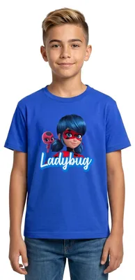Produktbild von Spreadshirt Miraculous Ladybug Tikki Teenager T-Shirt, 152/164 (12-14 Jahre), Royalblau