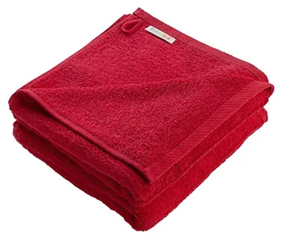 Image de ARTG - Serviette « Fashion » LT1128 (100 cm x 50 cm) (Rouge foncé)