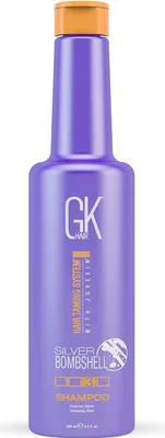 Immagine prodotto di Global Keratin, Silver Bombshell, Hair Shampoo, For Neutralisation Of Yellow Tones, 280 ml