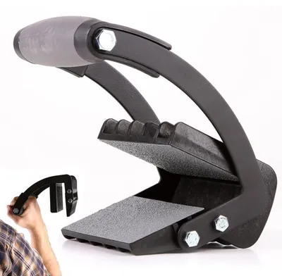Image de Support ergonomique pour plaques de plâtre et panneaux de contreplaqué, conçu pour faciliter leur manipulation et leur levage