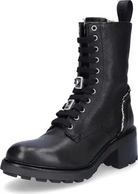Produktbild von Gio+ Damen Schnürstiefelette schwarz