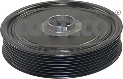 Produktbild von CORTECO 49384696 Riemenscheibe Kurbelwelle für OPEL Vivaro A Kastenwagen (X83) 150mm 6-Rippen