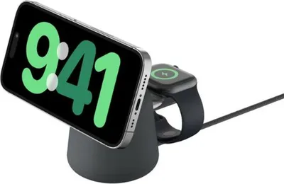 Produktbild von Belkin WIZ020VFH36, Drinnen, USB, Kabelloses Aufladen, 1,5 m, Anthrazit