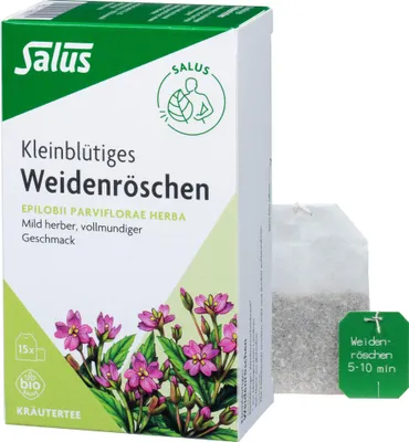 Obrázek produktu pro Salus drobnokvětá vrbovka, bylinný čaj, Epilobii parviflorae herba 15 St