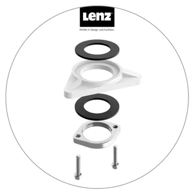 Immagine prodotto di Miscelatore a leva per lavabo Lenz IRA cromo 46060402