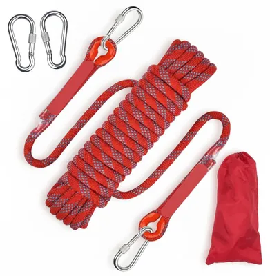 Image de Corde d'escalade statique - InAndOutdoorMatch - 10 mètres - Nylon, Image générée par une IA