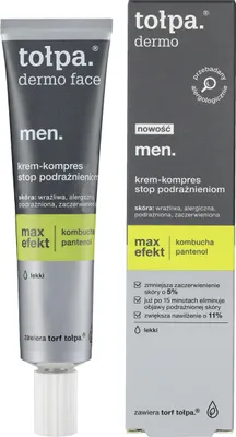 Immagine prodotto di Tolpa Dermo Men Max Efekt krem-kompres do twarzy 40 ml
