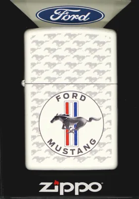 Obrázok produktu pre Zapa?ova? Zippo 60006124 Ford Mustang Horse & Bars vetruodolný zberate?ský kus