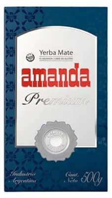 Produktbild von Amanda Original Yerba Mate Tee Premium con palo 500g klassisch ausgewogen aus Argentinien