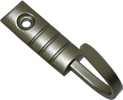 Produktbild von Gardinia Raffhaken Geo silber-matt, 2, 5 cm, 2 Stück