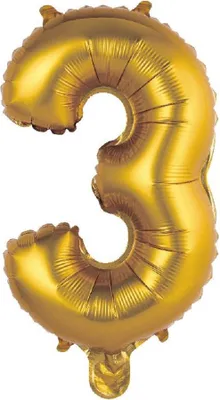 Immagine prodotto di Palloncino in foil dorato da 35 cm - Godan