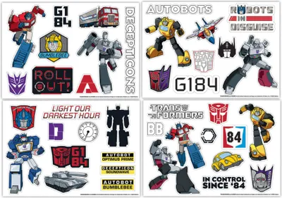 Produktbild von ThumbsUP! Sticker Set - Transformers