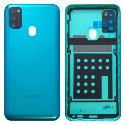 Produktbild von Samsung Akkudeckel Akku Deckel Batterie Cover für Galaxy M21 M215F Grün Neuware