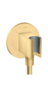 Produktbild von hansgrohe Portereinheit Axor Fixfit rd, m RV, int Haltefunkt., b gol opt