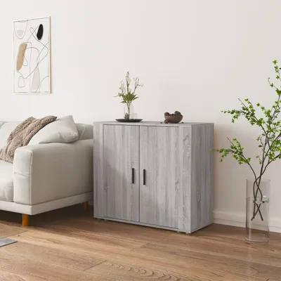 Obrázek produktu pro vidaXL Příborník Grey Sonoma 80x33x70 cm výrobek z odvozeného dřeva